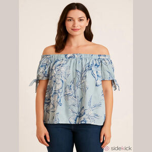 Three Days Peasant Blouse Size Small NWT